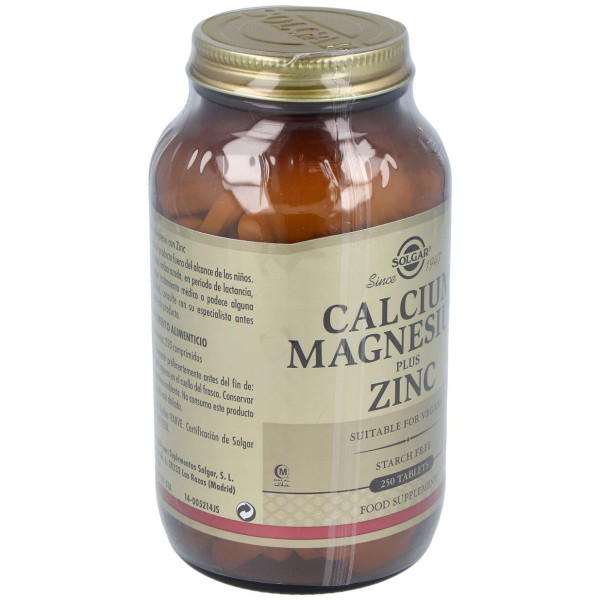 Solgar Calcio Magne Plus Zinc 250Comprimidos