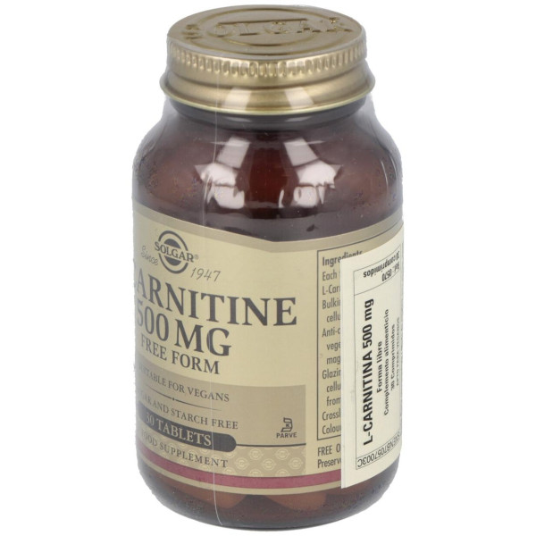 L-Carnitina 500Mg. 30Comp.