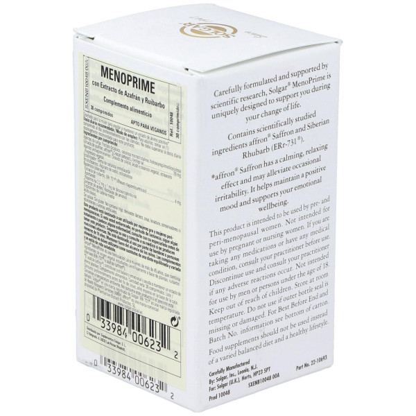 Solgar Menoprime 30Comp