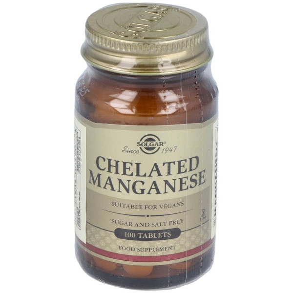 Solgar Manganeso Quelado 100Comp