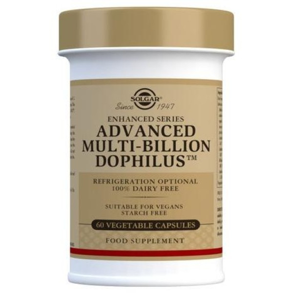 Solgar Advanced Multi-Billion Dophilus 120Vcaps