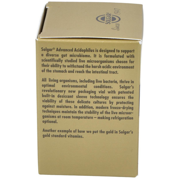 Solgar Acidophilus Avanzado 50Cap
