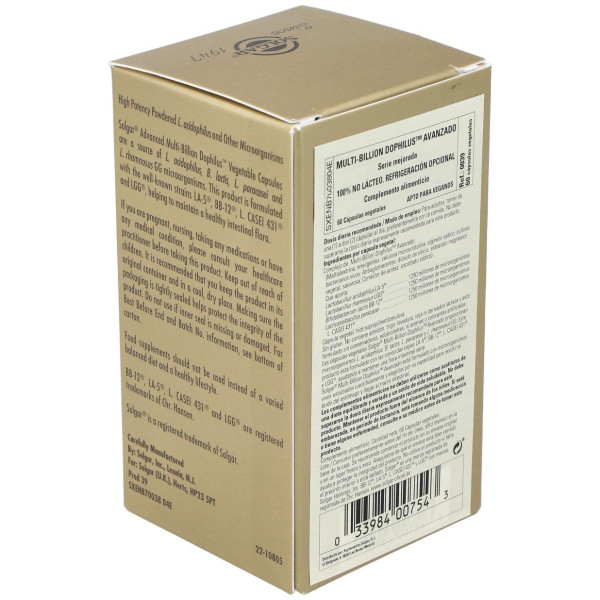 Solgar Advanced Multi-Billion Dophilus 60Vcaps