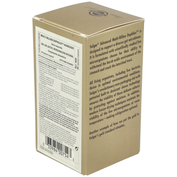 Solgar Advanced Multi-Billion Dophilus 60Vcaps