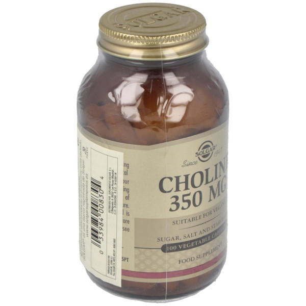 Colina 350 Mg 100 Capsula Vegetales