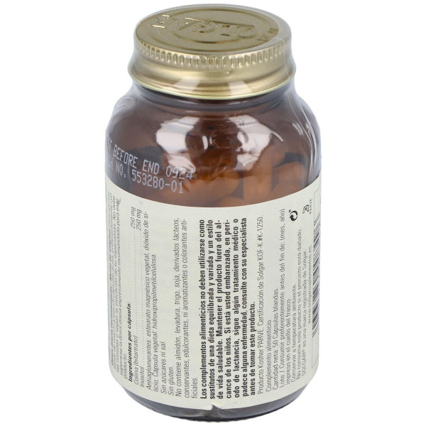 Colina Inositol 250/250Mg. 50Cap