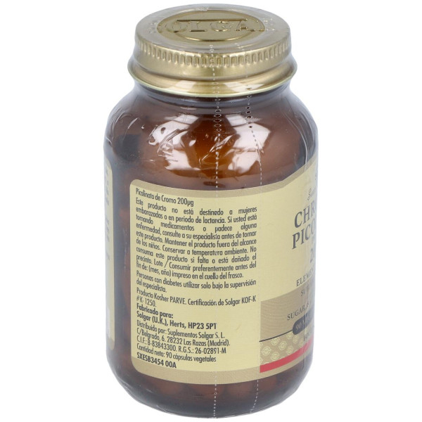 Picolinato Cromo 200 Mg 90 Caps