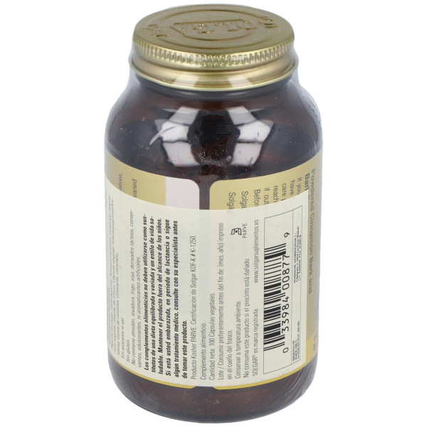 Canela China (Cinnamomum Cassia) 100Cap.Veg.