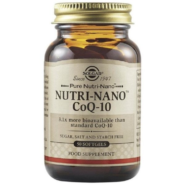 Solgar Nutri-Nano Coenzima Q10 3.1X 50 Cápsulas