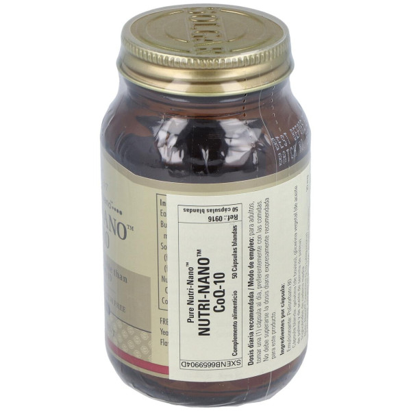 Solgar Nutri-Nano Coenzima Q10 3.1X 50 Cápsulas