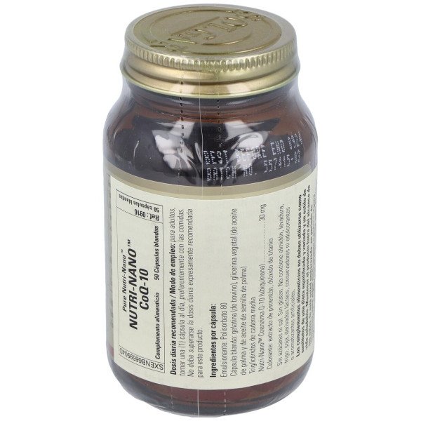 Solgar Nutri-Nano Coenzima Q10 3.1X 50 Cápsulas