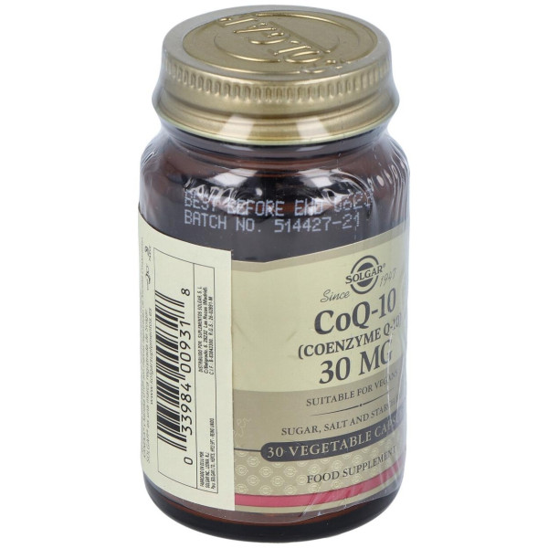 Coenzima Q10 30Mg. 30Vegicap.