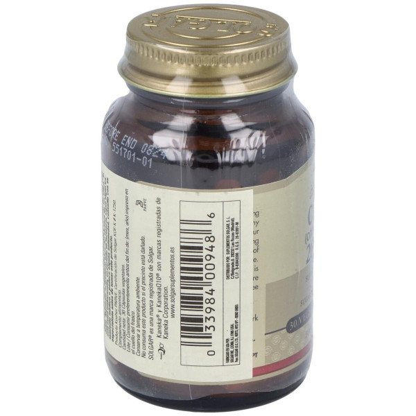 Coenzima Q10 200Mg. 30Vegicaps