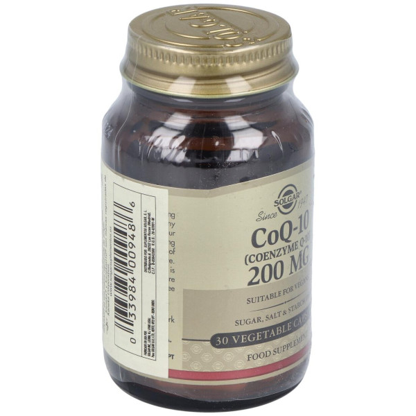 Coenzima Q10 200Mg. 30Vegicaps