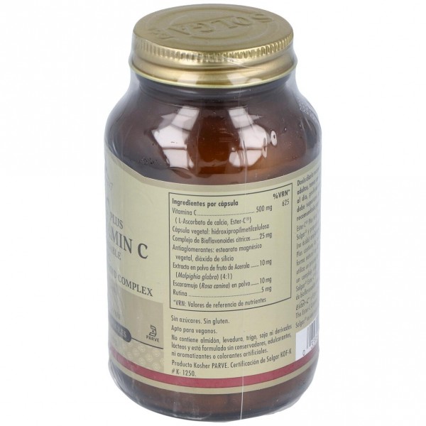 Solgar Ester-C Plus Vitamina C 500Mg 100Vcaps