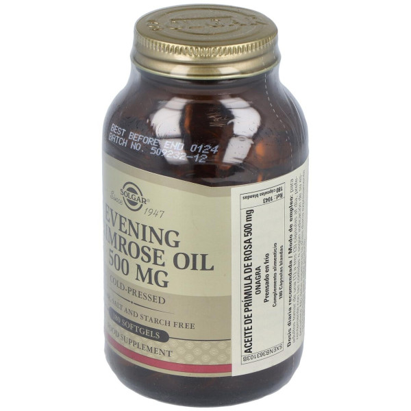 Aceite Primula Rosa 500Mg. 180Perlas