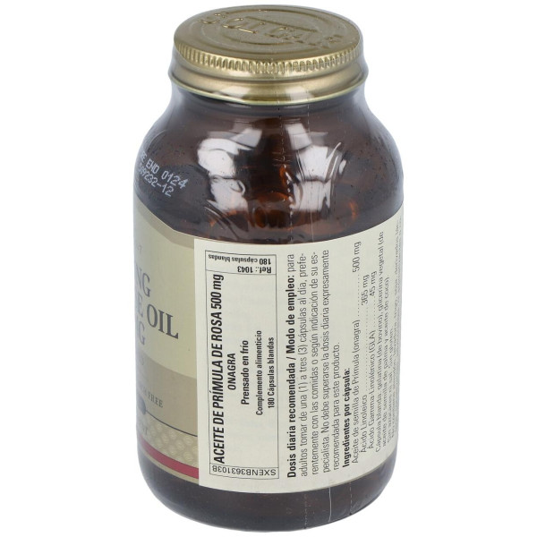Aceite Primula Rosa 500Mg. 180Perlas