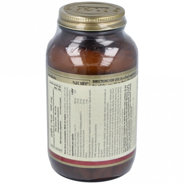 Solgar Ester-C Plus Vitamina C 500Mg 250Vcaps