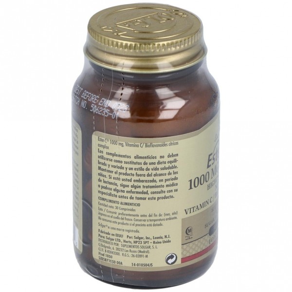 Solgar Ester-C Plus Vitamina C 1000Mg 30Comp