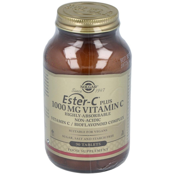 Solgar Ester-C Plus 1000Mg 90 Comprimidos