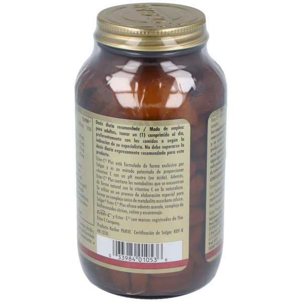 Solgar Ester-C Plus 1000Mg 180 Comprimidos