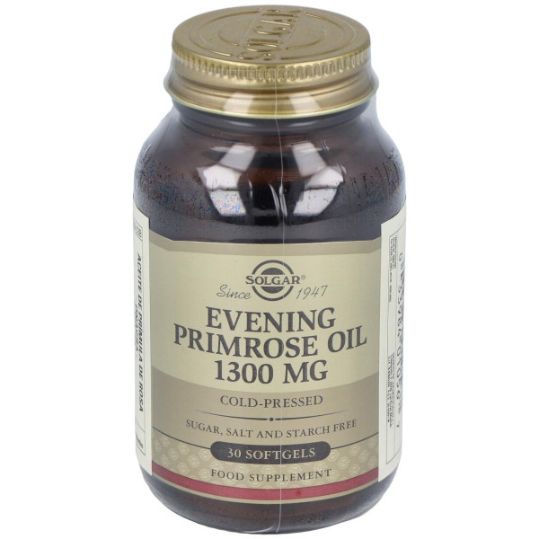 Solgar Aceite De Primula De Rosa 1300Mg 30 Cápsulas