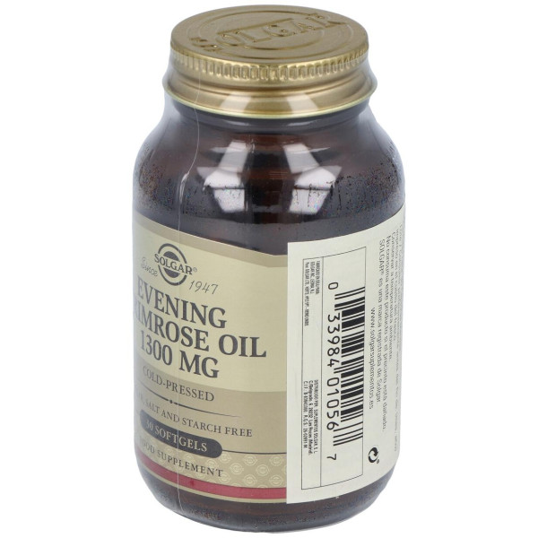 Solgar Aceite De Primula De Rosa 1300Mg 30 Cápsulas