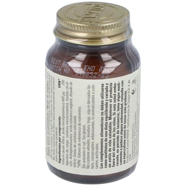 Acido Folico 400Mcg. (Folacin) 250Comp