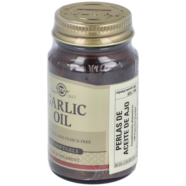 Solgar Ajo Perlas 500Mg Vegetales