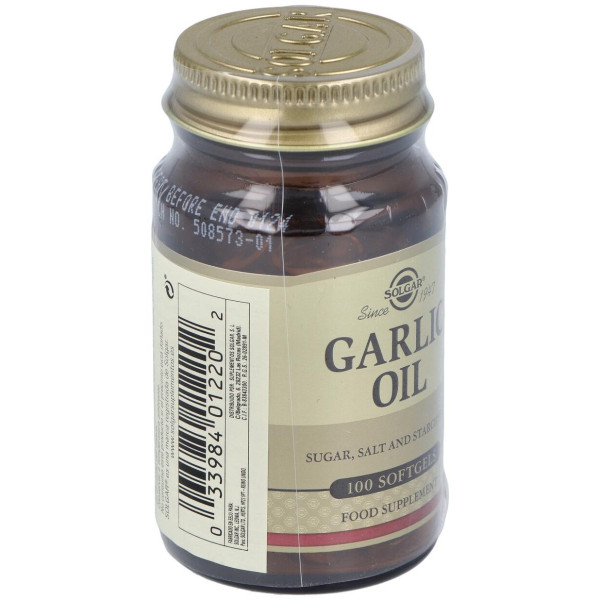 Solgar Ajo Perlas 500Mg Vegetales