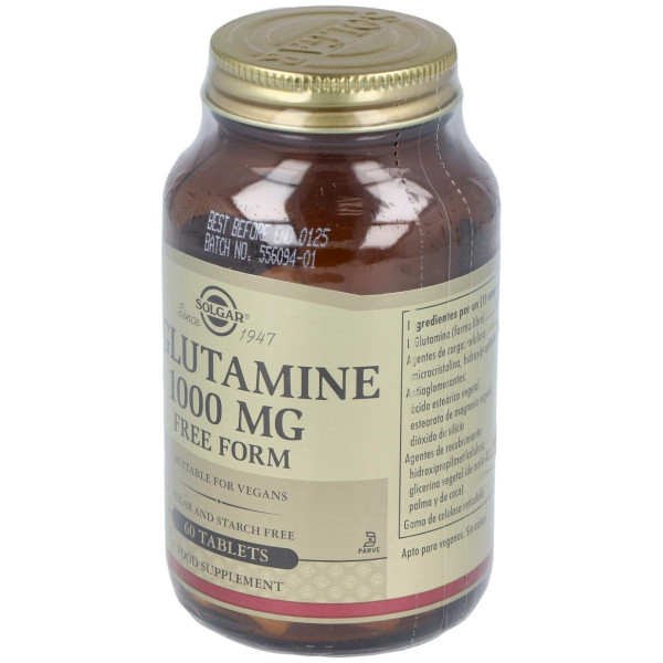 L-Glutamina 1.000 Mg 60 Comprimidos