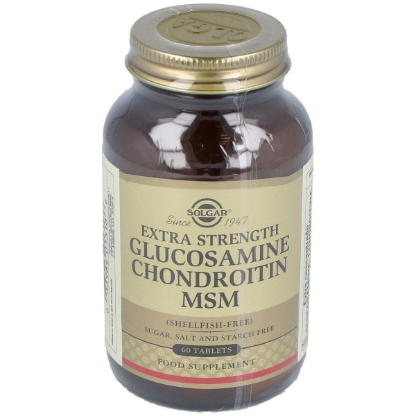 Solgar Glucosamine ChondroTine Msm Complexe 60 ComprimS