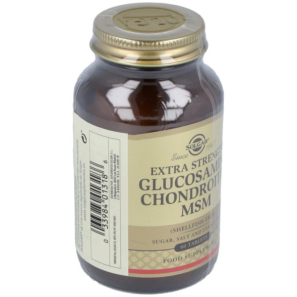 Solgar Glucosamine ChondroTine Msm Complexe 60 ComprimS