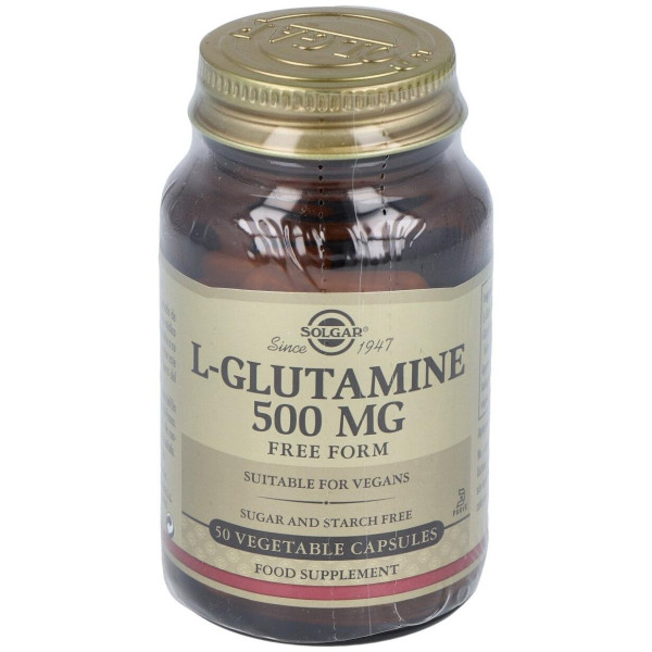 Solgar L-Glutamina 500Mg 50Vcaps