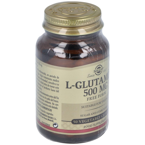 Solgar L-Glutamina 500Mg 50Vcaps