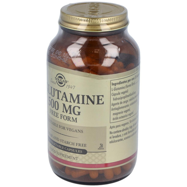 Solgar L-Glutamina 500Mg 250Vcaps