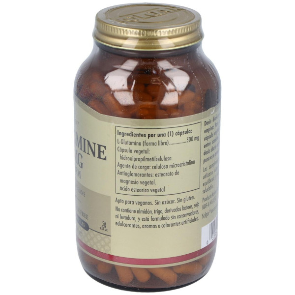 Solgar L-Glutamina 500Mg 250Vcaps