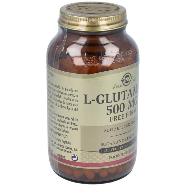 Solgar L-Glutamina 500Mg 250Vcaps