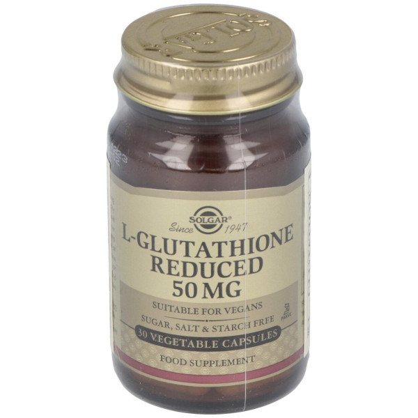 L-Glutation 50Mg. 30Vegicaps