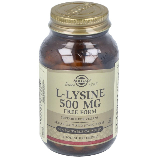 L-Lisina 500Mg. 50Vegicaps