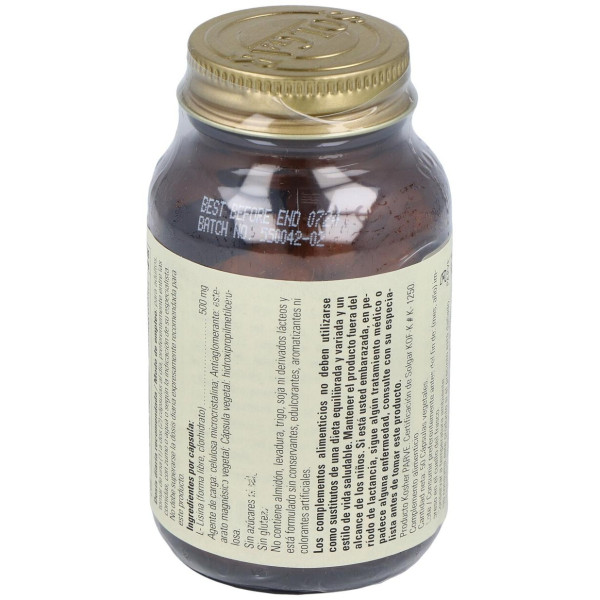 L-Lisina 500Mg. 50Vegicaps