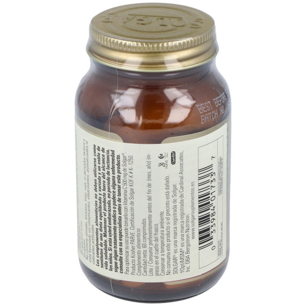 Msm (Metilsulfonilmetano) 1000Mg. 60Comp.