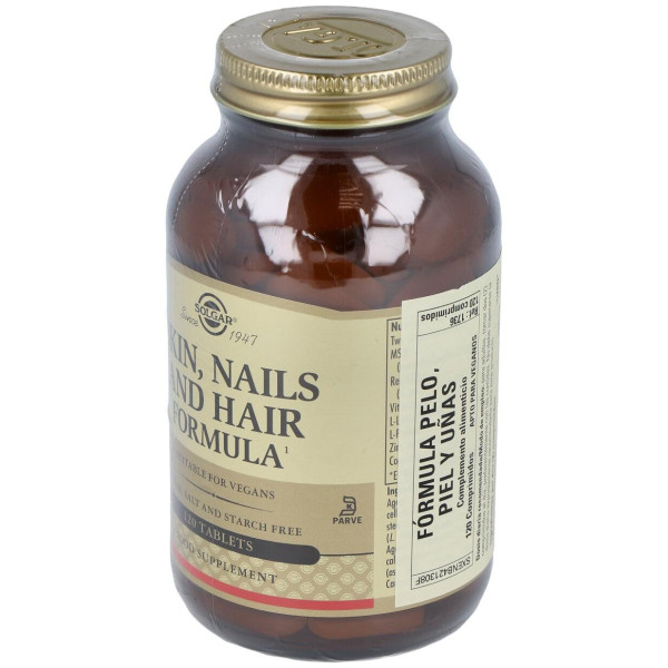 Solgar Formula Pelo Piel Uñas 120 Comprimidos