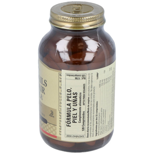 Solgar Formula Pelo Piel Uñas 120 Comprimidos