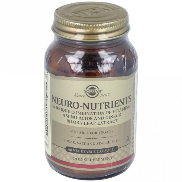 Solgar Neuro Nutrientes 60 Cápsulas