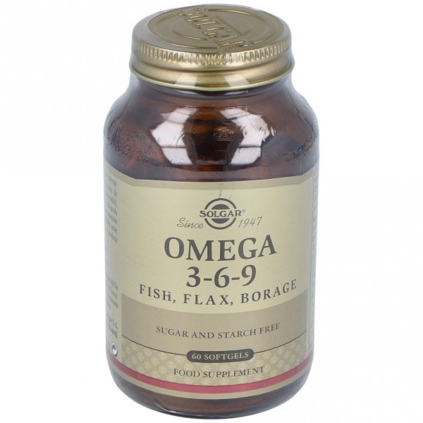 Solgar Omega 3 6 9 60 Cápsulas