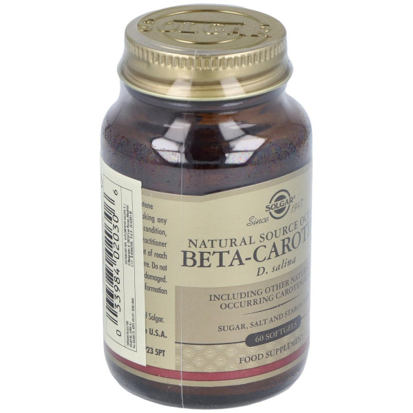 Solgar Beta-Caroteno Oceanico 7Mg 60 Cápsulas