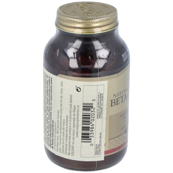 Solgar Beta-Caroteno 100% 7Mg 180 Cápsulas