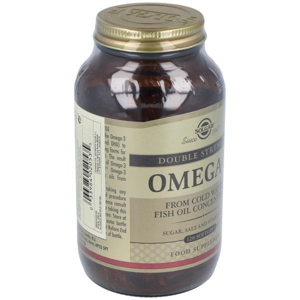 Solgar Omega 3 Alta Concentración Doble Fuerza 120Caps