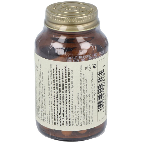 Solgar Quercitina Complex Con Ester-C Plus 50Vcaps